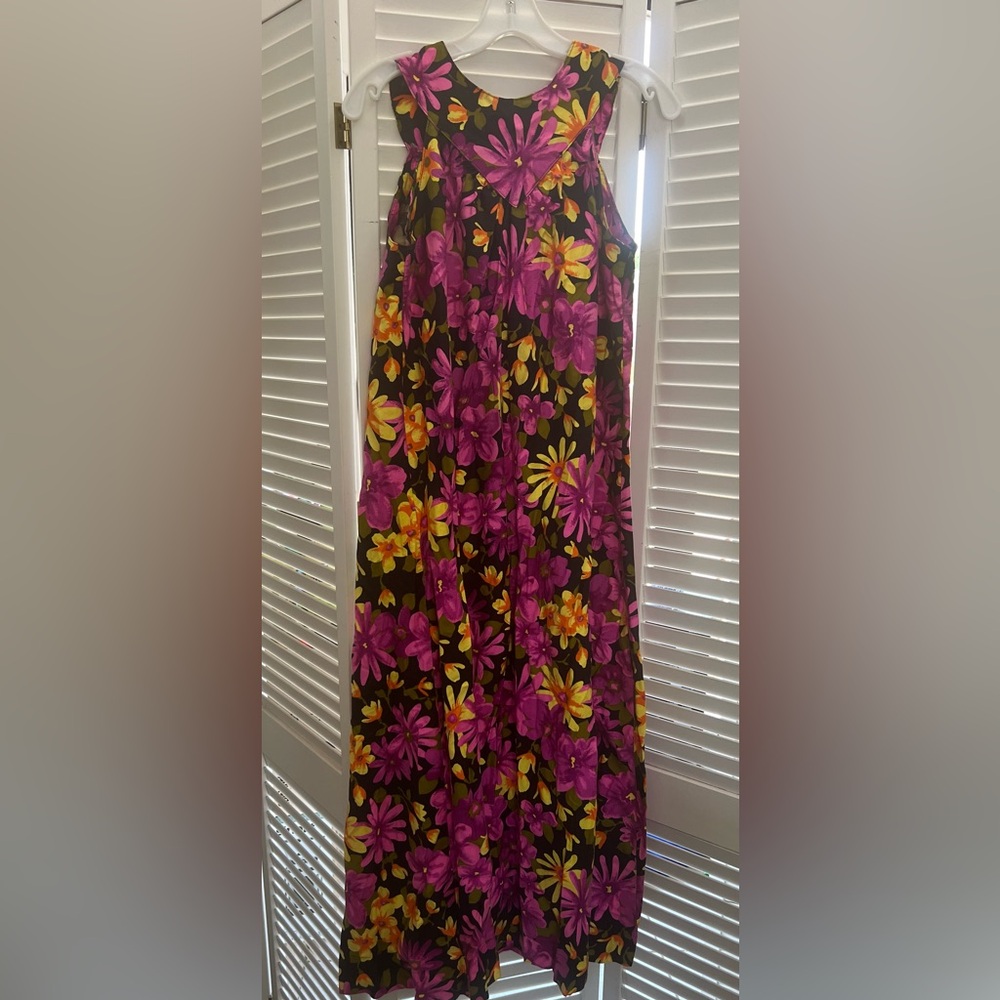 Vintage cotton house pool dress S M